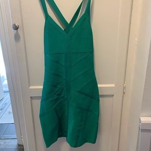Green Bebe Bandage Dress - Soze M - NWOT